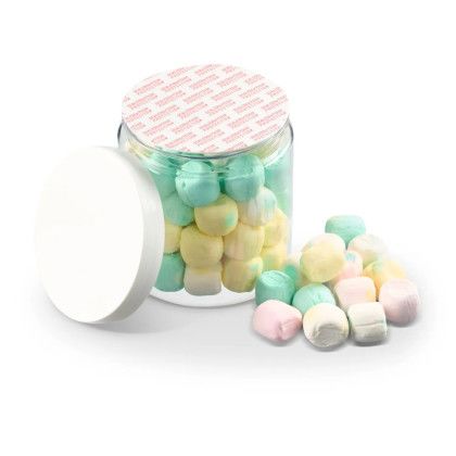 Custom 8 oz. Jar of After Dinner Mints - Assorted open view Custom 8 oz. Jar of After Dinner Mints - Assorted open view