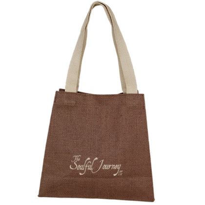 Custom Shanti Tote Bag - Chocolate Brown