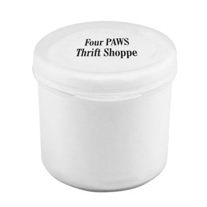 Custom Rain Poncho with Case - White 