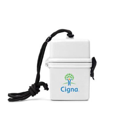 Custom 24pcs Hard Casing Easy Carry First Aid Kit - White