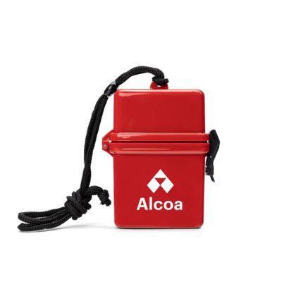 Custom 24pcs Hard Casing Easy Carry First Aid Kit - Red