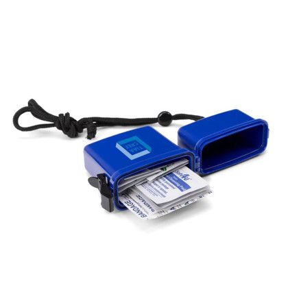 Custom 24pcs Hard Casing Easy Carry First Aid Kit - Blue angle view