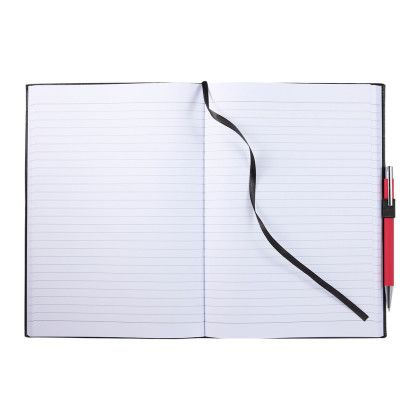 Custom Debossed 7 x 10 Morano Large Journal - Black inside