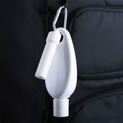 Custom Happy Reef Sunscreen & Lip Moisturizer Carabiner Kit - In Use