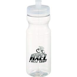 Custom Easy Squeezy Crystal 24 oz Sports Bottle - Clear 