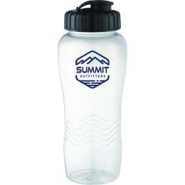 Custom Surfside 26 oz Sports Bottle - Clear