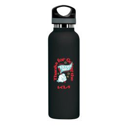 Custom Extra Mile Basecamp Tundra 20 oz Vacuum Bottle