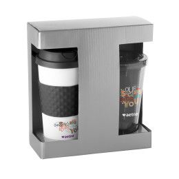 Custom Success Hot-N-Cold Gift Set - Full Color