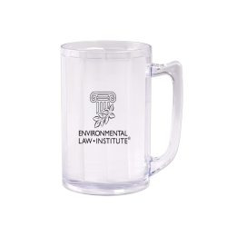 Custom 16 oz Plastic Fluted Beer Mug with Handle
