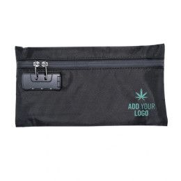 Custom Custom Smell Proof Stash Bag with Combination Lock 