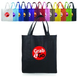 Custom Reusable Grocery Tote Bags - All Color