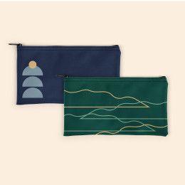 Custom Horizontal Bank Bag LN 11 x 6 Custom Horizontal Bank Bag LN 11 x 6