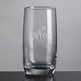 Custom Nordic Cooler Glass 17 oz - Deep Etch