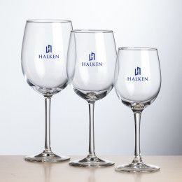 Custom Connoisseur Wine Glass 12 oz - Deep Etch
