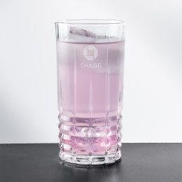 Custom Fortino Hiball Glass - 12.5 oz - Deep Etch Custom Fortino Hiball Glass - 12.5 oz - Deep Etch
