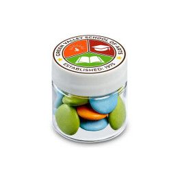 Custom 1/2 oz Jar of Chocolate Lentils