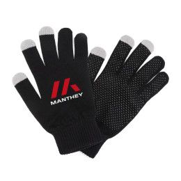 Custom Frostflex Touchscreen Bamboo Gloves - Black