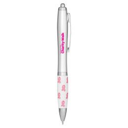 Custom Breast Cancer Awareness Pink Ribbon Ballpoint Pen