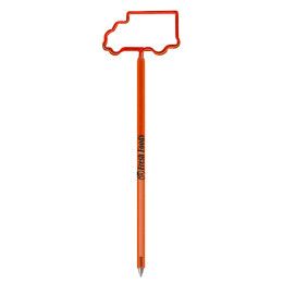 Custom Delivery Truck InkBend Standards - Opaque orange