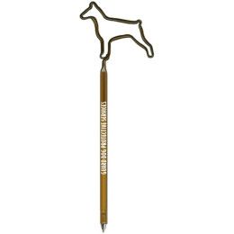 Custom Dog-Doberman InkBend Standards - Transparent brown