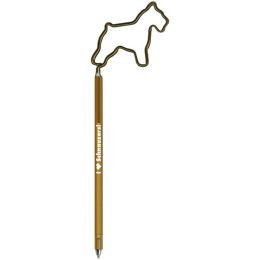 Custom Dog-Schnauzer InkBend Standards - Transparent brown