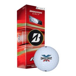 Custom Bridgestone Tour B RX Golf Balls - 3 Pack - White Custom Bridgestone Tour B RX Golf Balls - 3 Pack - White