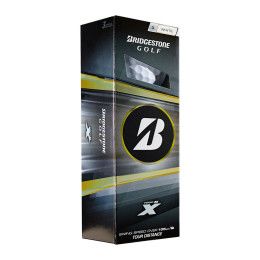 Custom Bridgestone Tour B X Golf Balls - 3 Pack - White Custom Bridgestone Tour B X Golf Balls - 3 Pack - White
