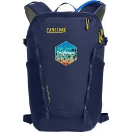 Custom CamelBak Cloud Walker 18 Hydration Pack - Navy - Front view Custom CamelBak Cloud Walker 18 Hydration Pack - Navy - Front view