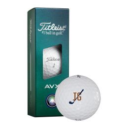 Custom Titleist AVX Golf Balls - 3 Pack - White Custom Titleist AVX Golf Balls - 3 Pack - White