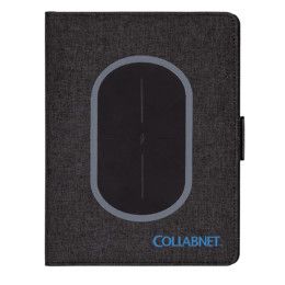Custom Arlington Wireless Charging Portfolio - Charcoal Custom Arlington Wireless Charging Portfolio - Charcoal