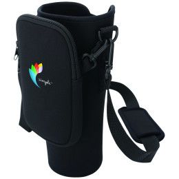 Custom Essentials Waterbottle Holder - Black