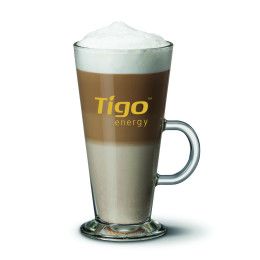 Custom Ferdinand Glass Mug - 12 oz - Imprinted - Clear