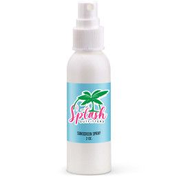 Custom Sunscreen Spray: 2 oz - White