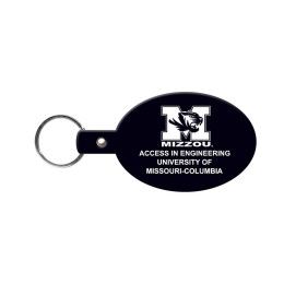 Custom Oval Flexible Key Tag