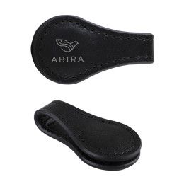 Custom Pen Perch Deluxe Magnetic Notebook Pen Holder - Black