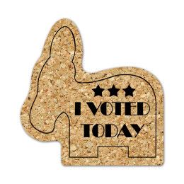 Custom Donkey Cork Coaster