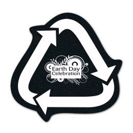 Custom Recycle Arrows Recycled Rubber Jar Opener