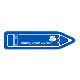 Custom Pencil Rubber Bookmark