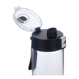 Custom Hector 22 oz Push-Button Glass Bottle with Silicone Strap & Base Custom Hector 22 oz Push-Button Glass Bottle with Silicone Strap & Base