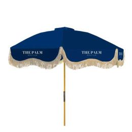 Custom St. Tropez Market Umbrella Kit 6 Imprints - Midnight Custom St. Tropez Market Umbrella Kit 6 Imprints - Midnight