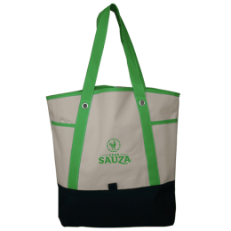 Beach Tote Bag with Side Pockets- Lime green Beach Tote Bag with Side Pockets- Lime green