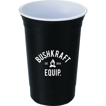 Custom Varsity 16 oz Double-Wall Cup - Black 