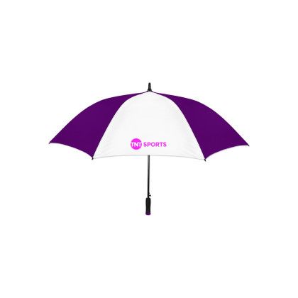 Custom Pro-Arc 58 Golf Umbrella - Purple/white Custom Pro-Arc 58 Golf Umbrella - Purple/white