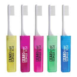 Custom Travel Toothbrush - All Colors 