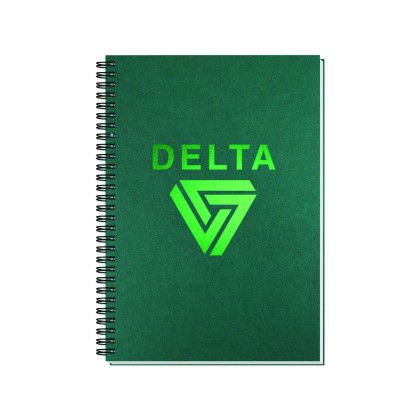 Custom 7" x 10" Journal (50 Pages) - Green