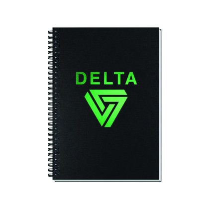 Custom 7" x 10" Journal (50 Pages) - Black