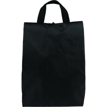 Custom Oriole Shoe Bag - Black Back View Custom Oriole Shoe Bag - Black Back View