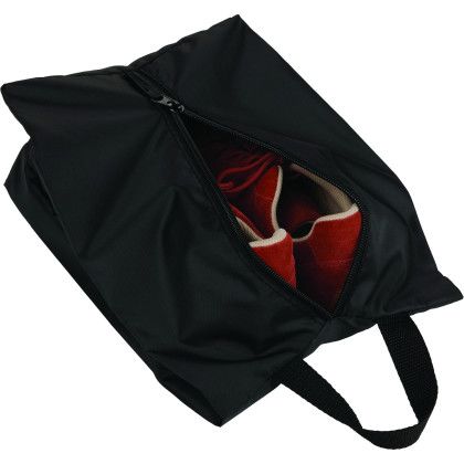 Custom Oriole Shoe Bag - Black Open View Custom Oriole Shoe Bag - Black Open View