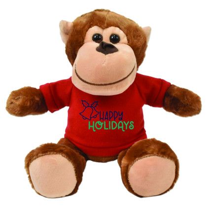 Custom 11" Milo Monkey - Red Custom 11" Milo Monkey - Red