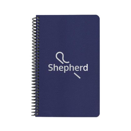 Custom 5.25" x 8.25" Academic Weekly Calendar - Navy blue